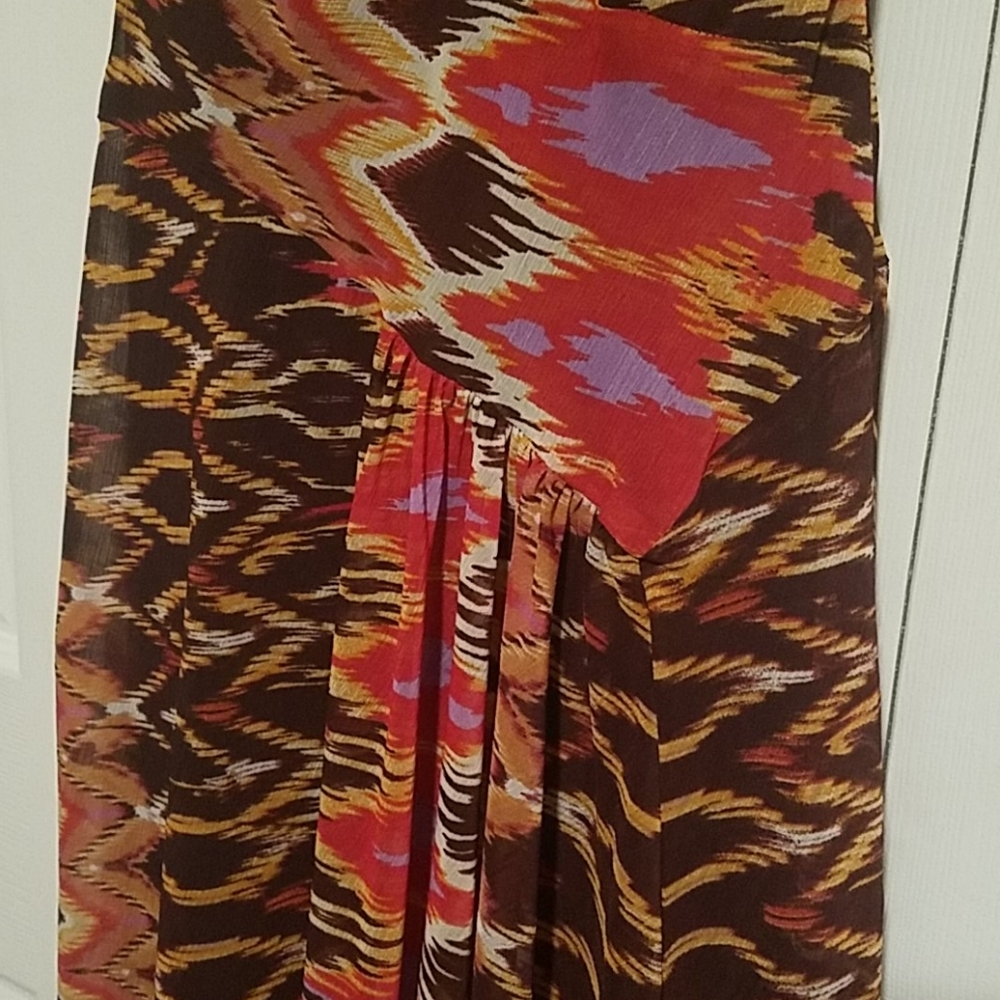 Jones Wear Multicolored Sleeveless Dress (B3) - Picture 4 of 10